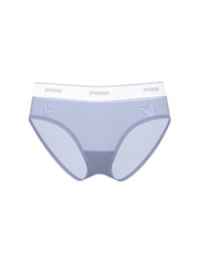 Victoria's Secret PINK Dusty Iris Blue Hipster Logo Mesh Knickers - Image 3 of 3