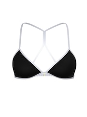 Victoria's Secret Pure Black Triangle Suba Bikini Top - Image 3 of 3