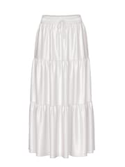 Victoria's Secret PINK White Satin Skirt - Image 3 of 3