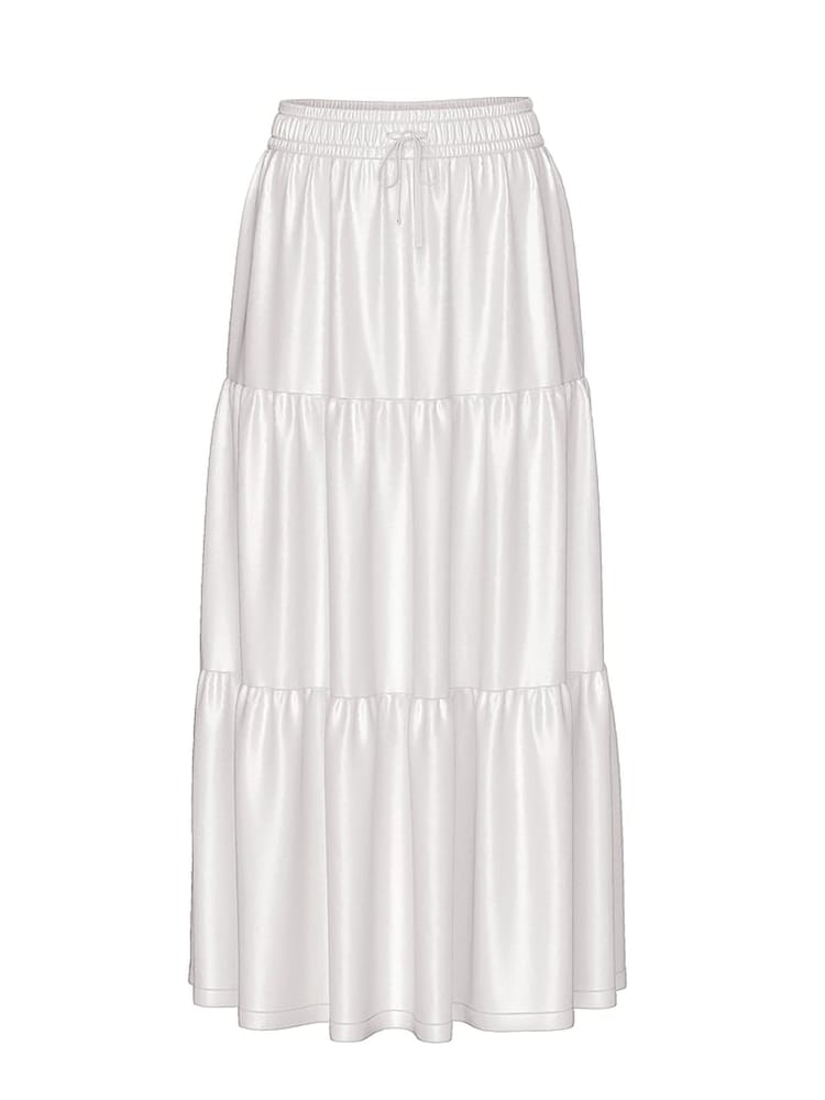Victoria's Secret PINK White Satin Skirt - Image 3 of 3