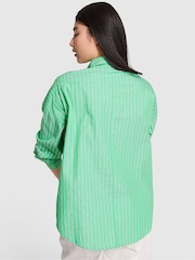 Victoria's Secret PINK Wild Green Oversized Pyjama Shirt - Image 2 of 2
