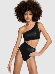Victoria's Secret PINK Black Cut Out Swimsuit - Image 1 of 2
