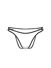 Victoria's Secret White Cheeky Scuba Bikini Bottoms - Image 3 of 3