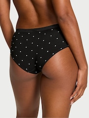 Victoria's Secret Black Dot Hipster Knickers - Image 2 of 3