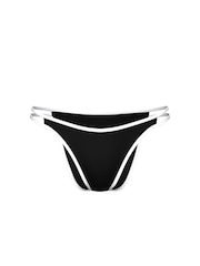 Victoria's Secret Black Cheeky Scuba Bikini Bottoms - Image 3 of 3