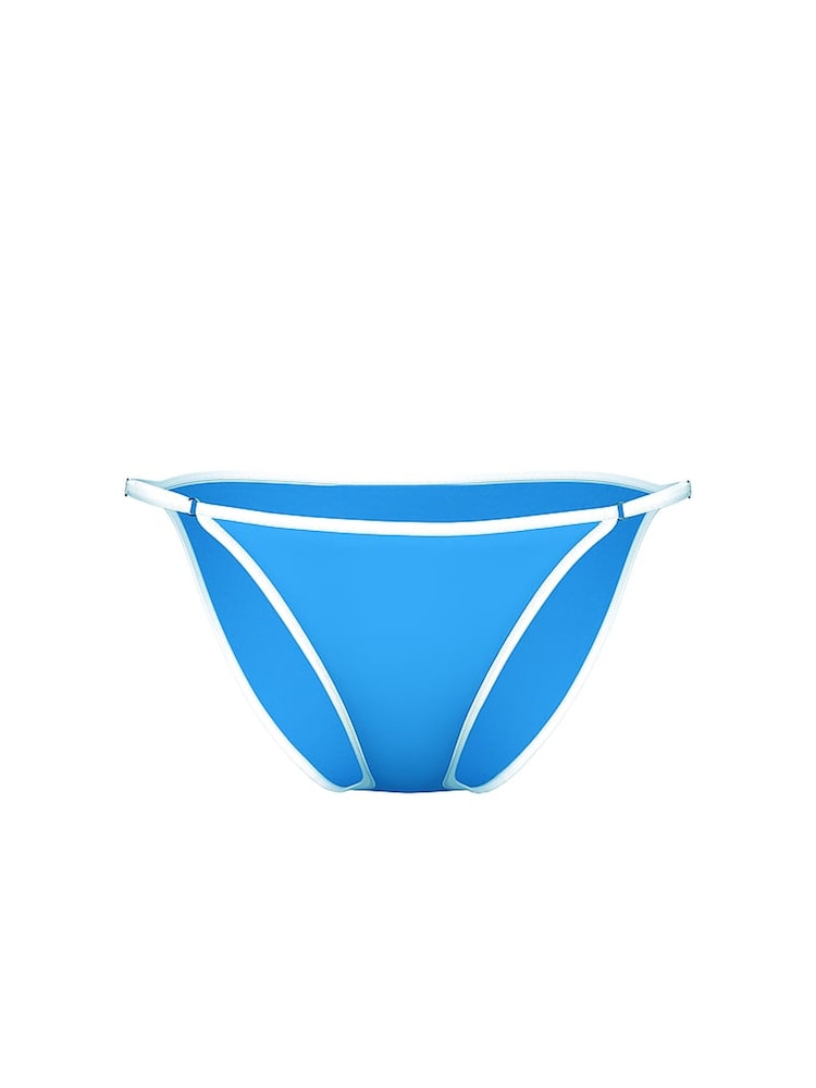 Victoria's Secret Dream On Blue Scuba String Bikini Bottoms - Image 3 of 3