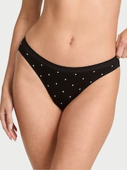 Victoria's Secret Black Dot Bikini Knickers - Image 1 of 3