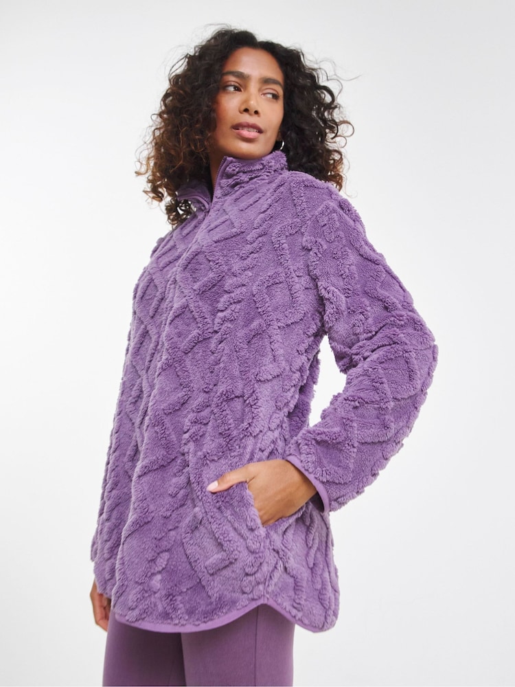 Simply Be Purple Pretty Secrets Cable Lounge Set - Image 2 of 4