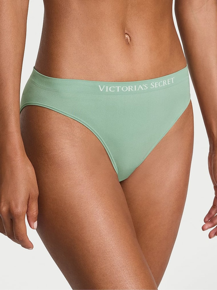 Victoria's Secret Seasalt Green Bikini Knickers - Image 1 of 3 Victoria's Secret Seasalt Green Bikini Knickers - Image 1 of 3