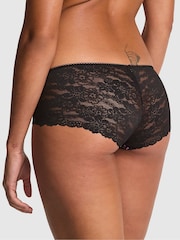 Victoria's Secret PINK Black Floral Lace Hipster Knickers - Image 2 of 3