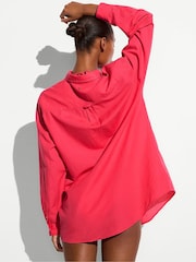 Victoria's Secret Pink Island Oversized Cover Up Shirt - Image 2 of 3