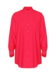 Victoria's Secret Pink Island Oversized Cover Up Shirt - Image 3 of 3