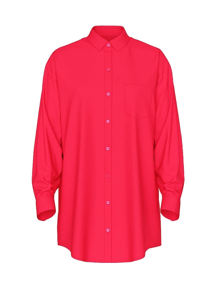 Victoria's Secret Pink Island Oversized Cover Up Shirt - Image 3 of 3