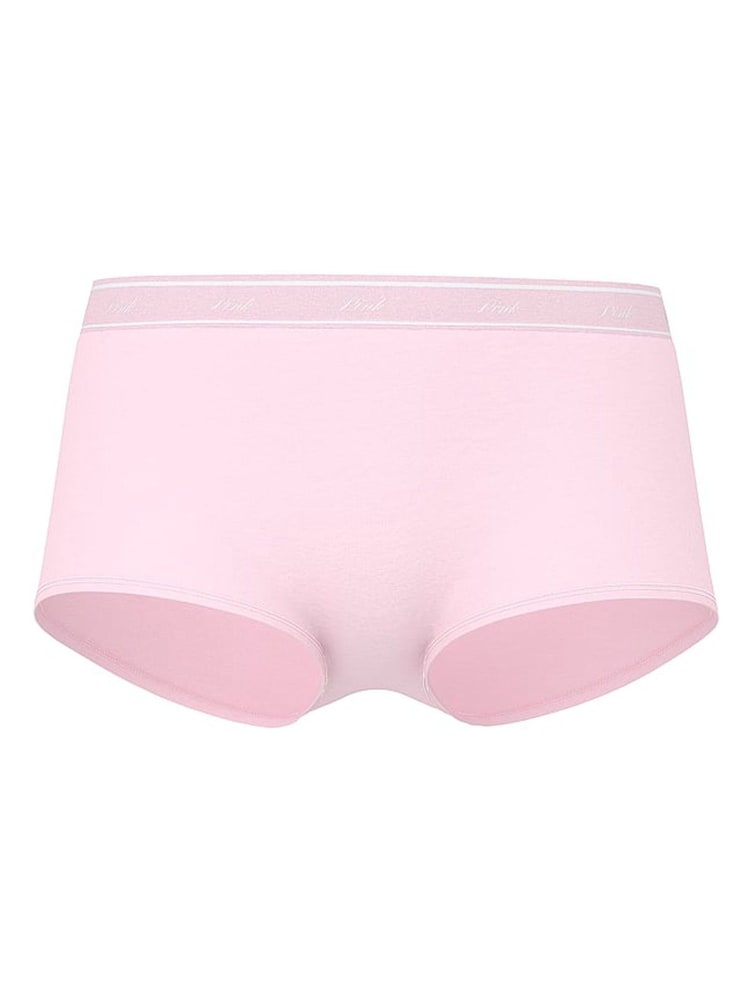 Victoria's Secret PINK Pink Tulip Short Cotton Logo Knickers - Image 3 of 3 Victoria's Secret PINK Pink Tulip Short Cotton Logo Knickers - Image 3 of 3
