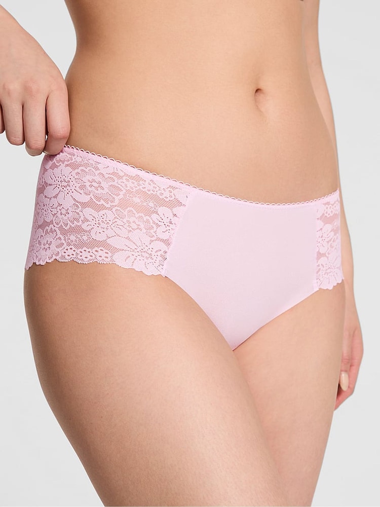 Victoria's Secret PINK Pink Tulip Cheeky Knickers - Image 1 of 2