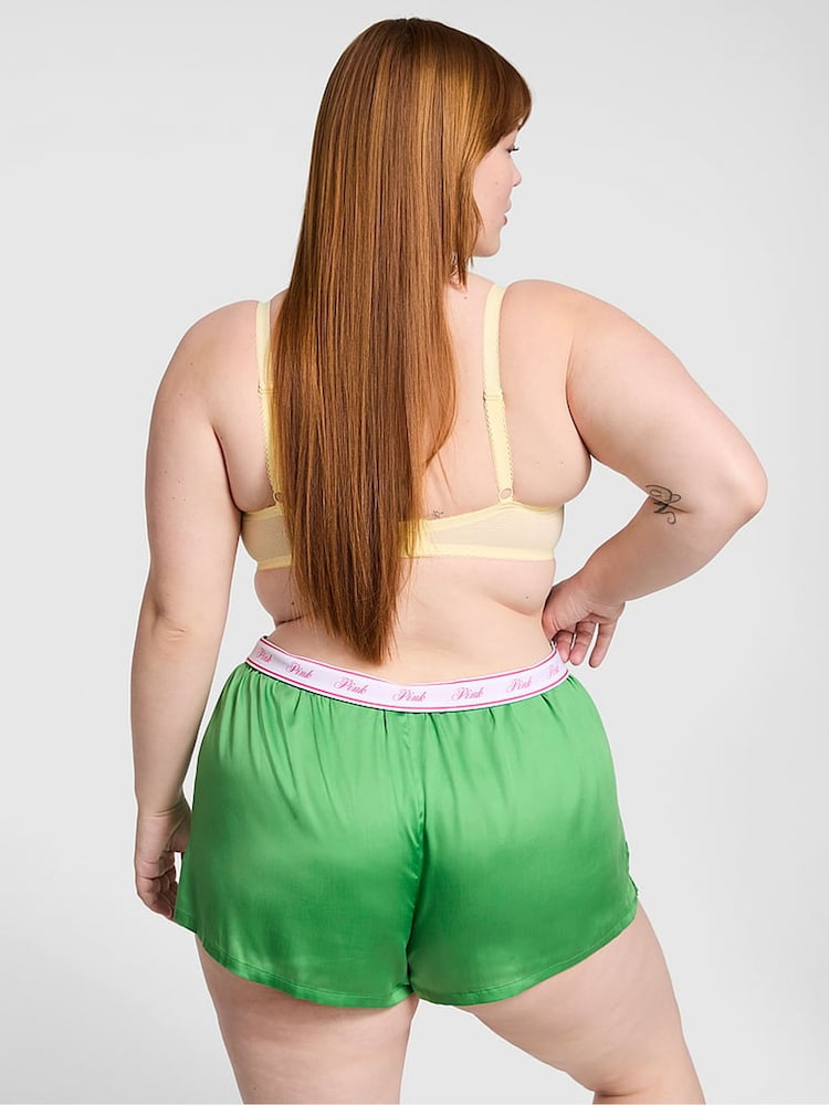 Victoria's Secret PINK Wild Green Short Pyjama Bottoms - Image 2 of 2 Victoria's Secret PINK Wild Green Short Pyjama Bottoms - Image 2 of 2