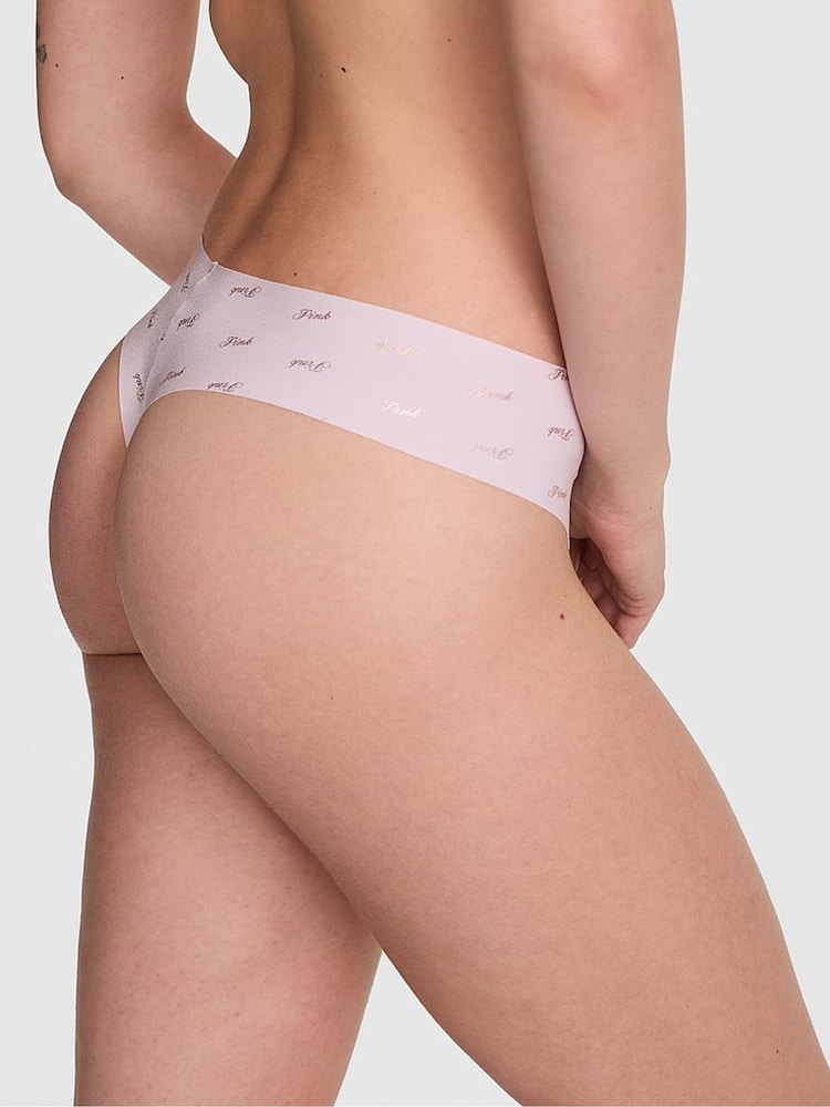 Victoria's Secret PINK Purple Whisper Thong Knickers - Image 2 of 2