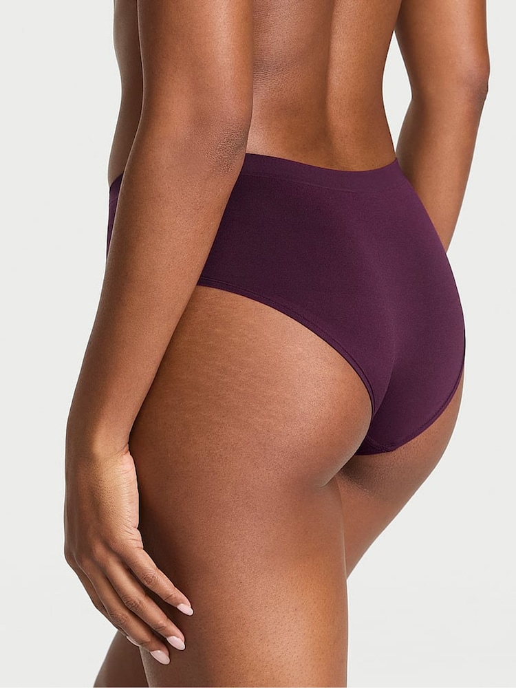 Victoria's Secret Winter Wine Red Hipster Knickers - Image 2 of 3 Victoria's Secret Winter Wine Red Hipster Knickers - Image 2 of 3