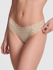 Victoria's Secret PINK White Leopard Thong Knickers - Image 1 of 2