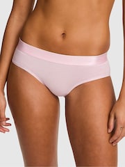 Victoria's Secret PINK Pink Tulip Hipster Cotton Logo Knickers - Image 1 of 2