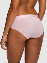 Victoria's Secret PINK Pink Tulip Hipster Cotton Logo Knickers - Image 2 of 2