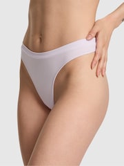 Victoria's Secret PINK Purple Whisper Thong Knickers - Image 1 of 2