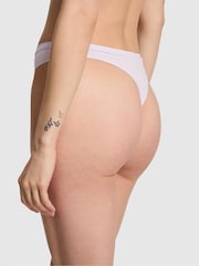 Victoria's Secret PINK Purple Whisper Thong Knickers - Image 2 of 2