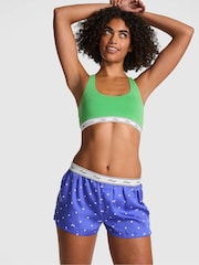 Victoria's Secret PINK Marine Blue Dots Short Pyjama Bottoms - Image 1 of 3