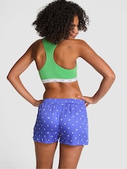 Victoria's Secret PINK Marine Blue Dots Short Pyjama Bottoms - Image 2 of 3