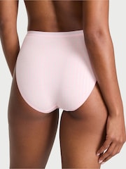 Victoria's Secret Pretty Blossom Lock Up Pink Stripe Brief Knickers - Image 2 of 3