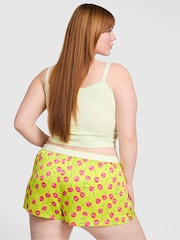 Victoria's Secret PINK Lime Green Cherries Short Pyjama Bottoms - Image 2 of 2