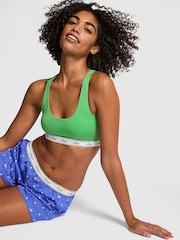 Victoria's Secret PINK Wild Green Racerback Scoop Low Impact Bralette - Image 1 of 2