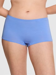 Victoria's Secret PINK Seascape Blue Cotton Boyshort Knickers - Image 1 of 2