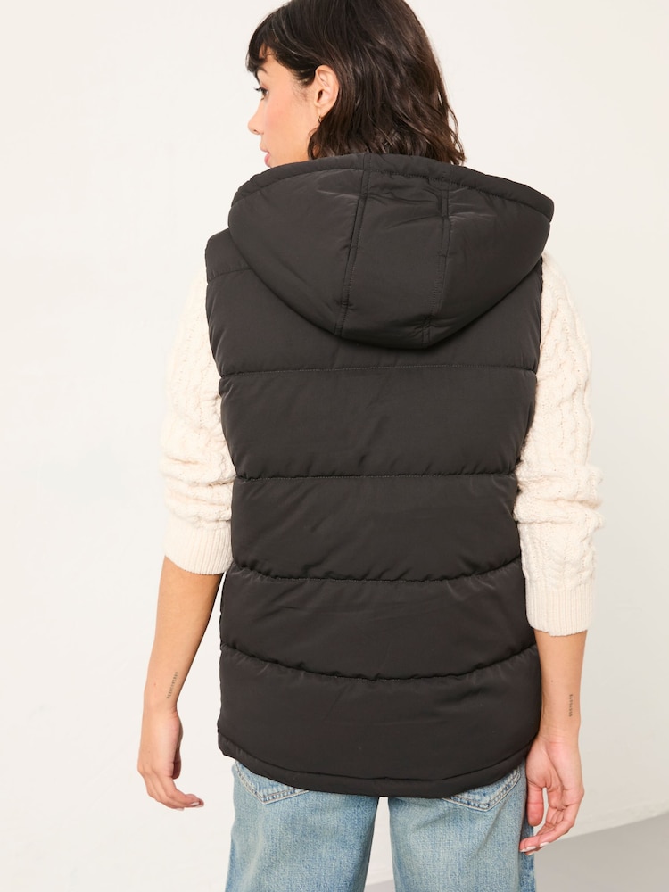 FatFace Gem Black Gilet - Image 2 of 5