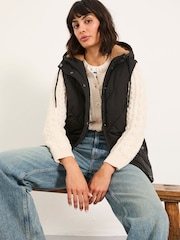 FatFace Gem Black Gilet - Image 3 of 5