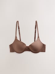 self. Mocha Nude T Shirt Bra - Image 8 of 10