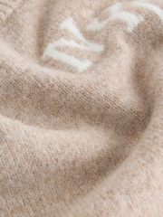 Neutral Knitted NYC Varsity Jumper and Joggers Set (3mths-7yrs) - Image 8 of 9