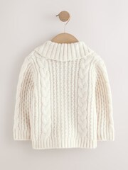 Cream Character Cardigan (3mths-7yrs) - Image 6 of 8