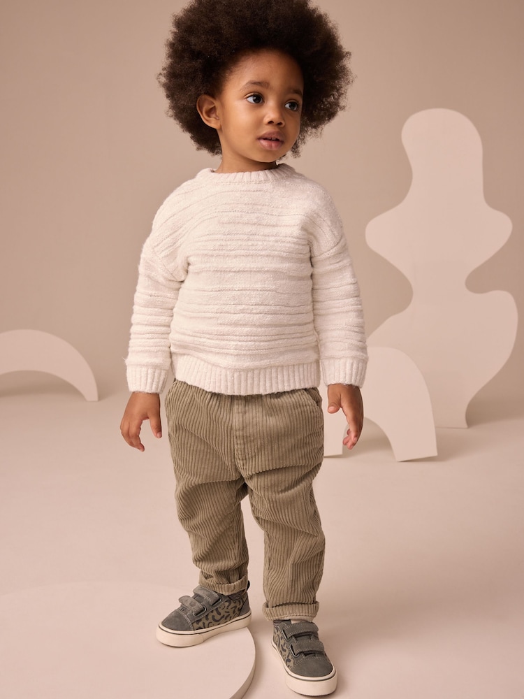 Ecru White Knitted Jumper (3mths-7yrs) - Image 2 of 7