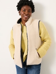 أزرق داكن - FatFace Reversible Gilet - صورة 5 من 7