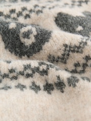 Neutral Bear Fairisle Pattern Knitted Crew Neck Jumper (3mths-7yrs) - Image 8 of 8