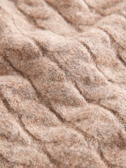 Neutral Knitted Henley Jumper (3mths-7yrs) - Image 3 of 4