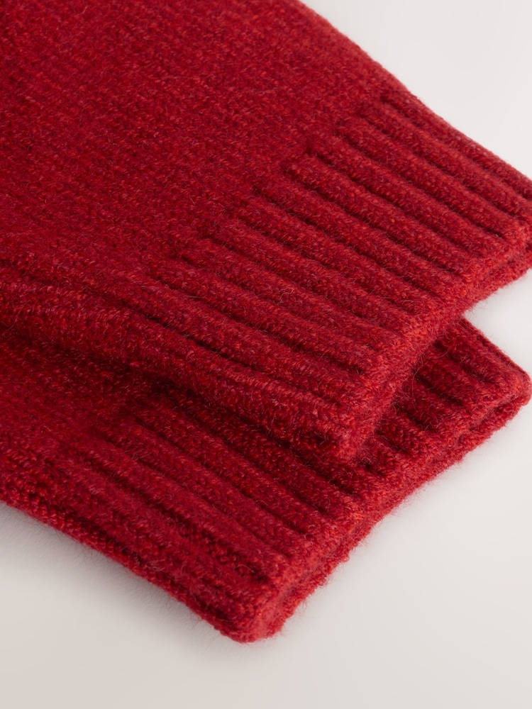 Bright Red Reindeer Knitted Christmas Jumper (3mths-7yrs) - Image 7 of 7