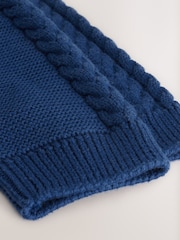 Navy Blue Pattern Christmas Cardigan (3mths-7yrs) - Image 9 of 9