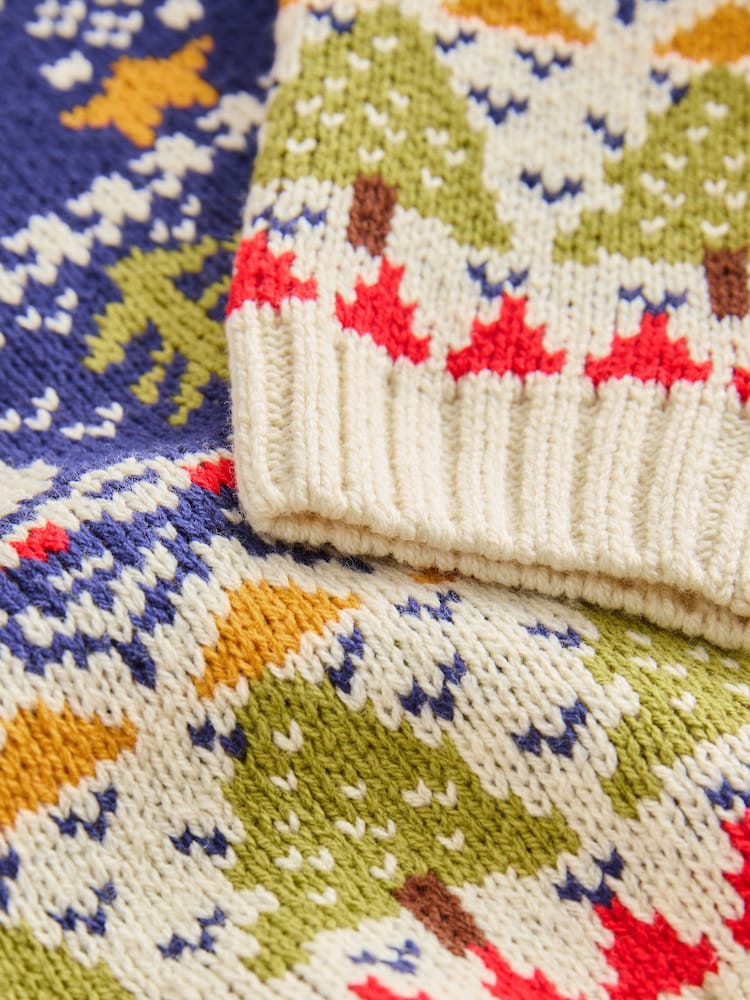 Multi Knitted Christmas Jumper (3mths-7yrs) - Image 8 of 8