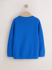 أزرق كوبالت تصميم Gaming - كنزة عيد الميلاد (للأعمار من 3 سنوات إلى 16 سنة) - صورة 6 من 8