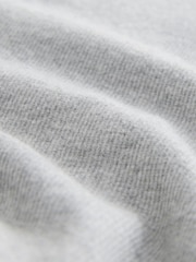 self. Grey Marl Cotton Rib Scoop Neck Vest - Image 6 of 7