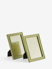 Set of 2 Green Bobbin Photo Frames - Image 3 of 6
