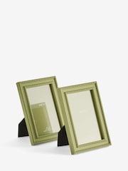 Set of 2 Green Bobbin Photo Frames - Image 4 of 6