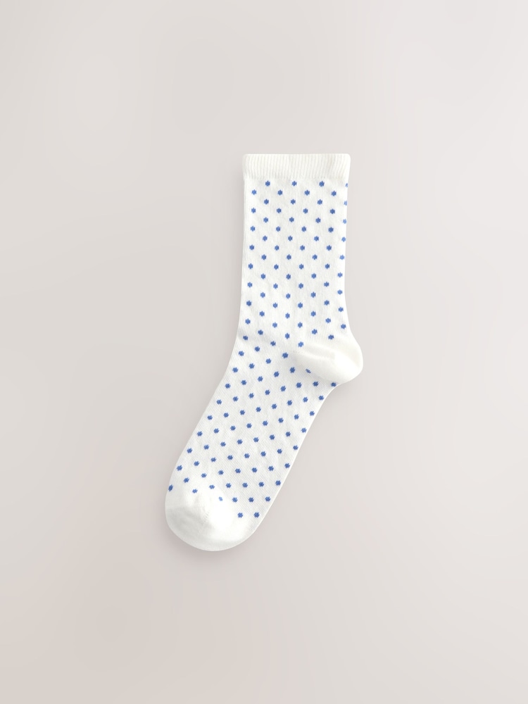 Blue Trainer Socks 5 Pack - Image 4 of 8